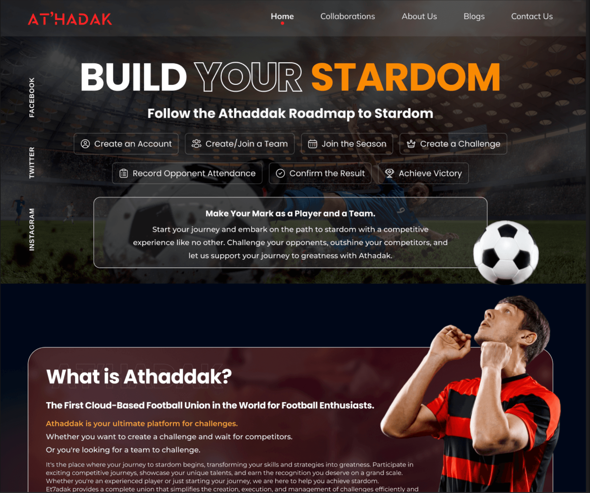Athadak — Sports Platform
